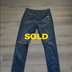 Levi’s 501 S Skinny L32 W32-Big E Reproduction
